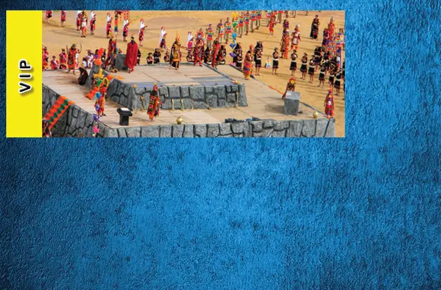 Boleto Inti Raymi 2026. Sección amarilla.